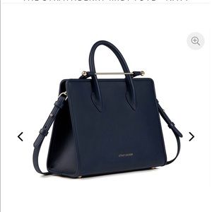 Brand New Navy STRATHBERRY MIDI TOTE